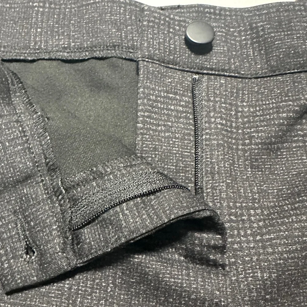 Mario Serrani Italy Womens Comfort Stretch Mini Check, Sz Small Pants‎